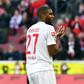 Cologne striker Anthony Modeste scored twice in Sunday's 2-2 draw at home to Bayer Leverkusen
