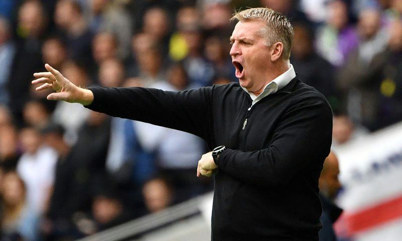 Aston Villa manager Dean Smith