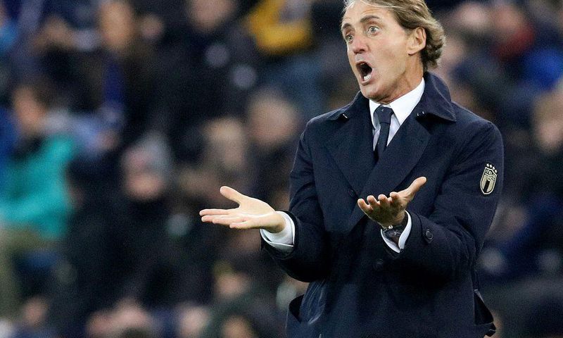 Roberto Mancini will have to take Italy through the play-offs if his team are to reach the 2022 World Cup