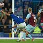 Wonder strike: Andros Townsend (left) put Everton in front