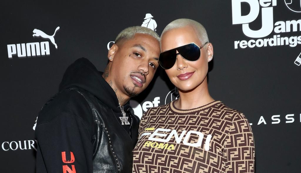 Amber Rose and Alexander Edwards