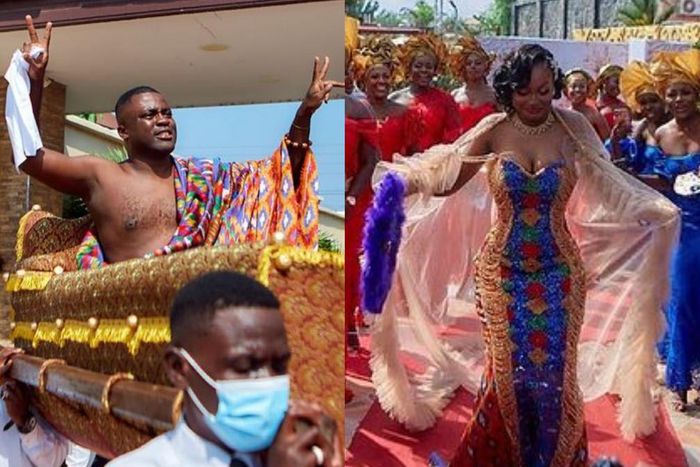 Naa Dromo and Charles traditional wedding