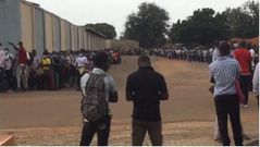 Thousands queue for GAF recruitment