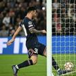 Lionel Messi follows in to score PSG's second-half equaliser