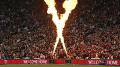 Premier League matches are once again taking place in packed stadiums