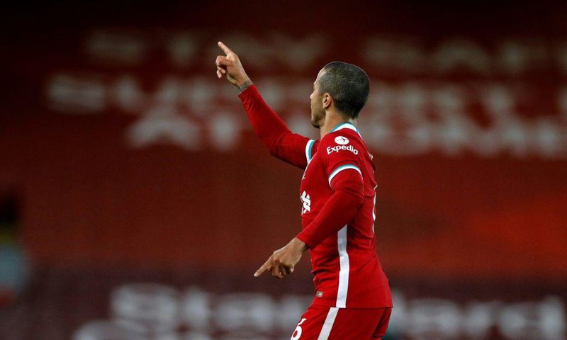 Liverpool midfielder Thiago Alcantara is in his second season at the club