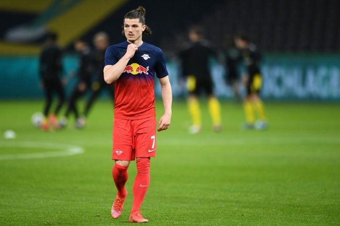 Leipzig captain Marcel Sabitzer looks set to join Bundesliga rivals Bayern Munich