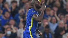 Chelsea striker Romelu Lukaku