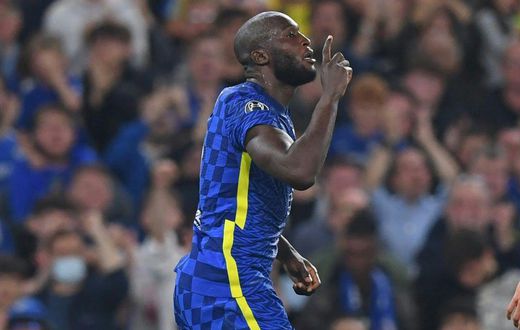 Chelsea striker Romelu Lukaku
