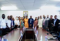 Zambian delegation in Ghana