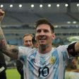 Messi celebrated his first continental honour with Argentina in their Copa triumph over arch-rivals Brazil