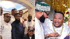 Obi Cubana buried his mum in style and has got everyone talking