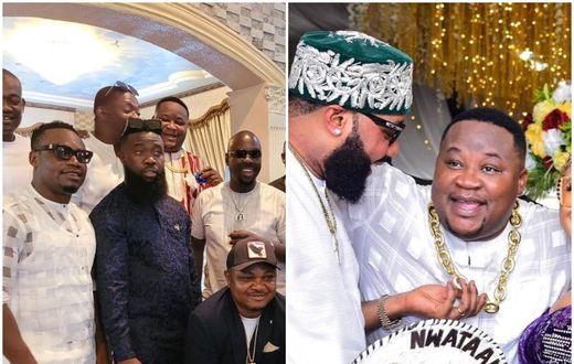 Obi Cubana buried his mum in style and has got everyone talking