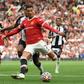 Deadly double: Cristiano Ronaldo enjoyed a dream return to Old Trafford