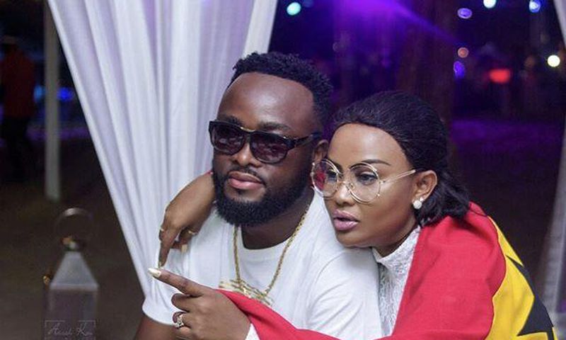 Ghanaian actress, Nana Ama Mcbrown and her husband, Maxwell Mensah