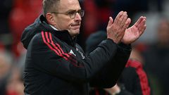 Manchester United interim manager Ralf Rangnick