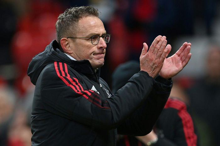 Manchester United interim manager Ralf Rangnick