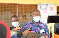Regional Director for Ghana Health Services at Damongo in the Savannah Region, Dr. Chrysantus Kubio.