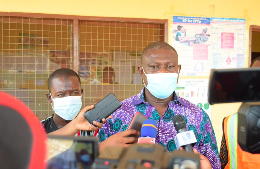 Regional Director for Ghana Health Services at Damongo in the Savannah Region, Dr. Chrysantus Kubio.