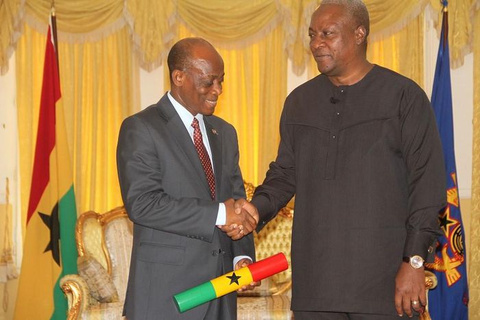 Seth Tekper and John Mahama