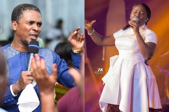 Rev. Abraham Lamptey and Diana Hamilton