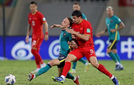 China are set to miss out on the World Cup despite an impressive draw with Australia