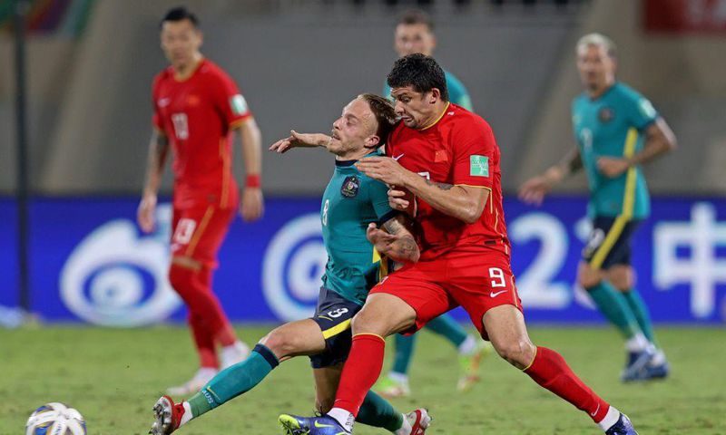 China are set to miss out on the World Cup despite an impressive draw with Australia