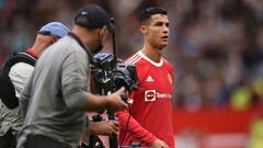 Manchester United striker Cristiano Ronaldo