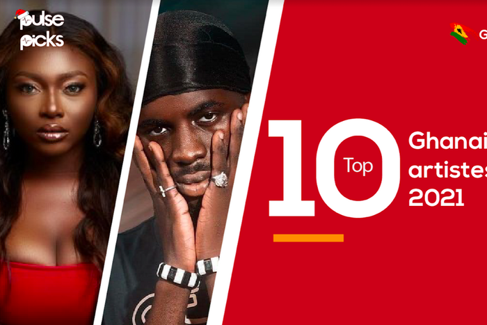 Top 10 Ghanaian artistes of 2021