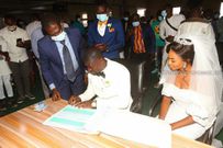 Hearts of Oak coach Samuel Boadu marries fiancee