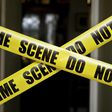 File image of a barricaded crime scene