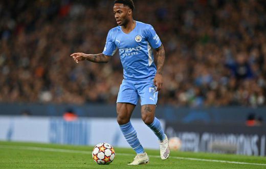 Manchester City forward Raheem Sterling