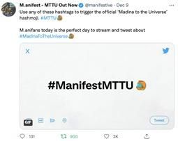 Manifest becomes first Ghanaian artiste to get custom hashmoji from Twitter