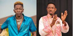 Shatta Wale and Jesus Ahuofe