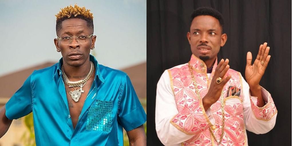 Shatta Wale and Jesus Ahuofe