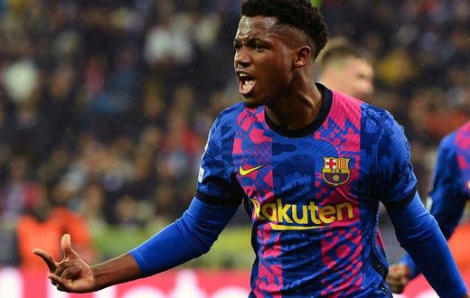 Spain attacker Ansu Fati