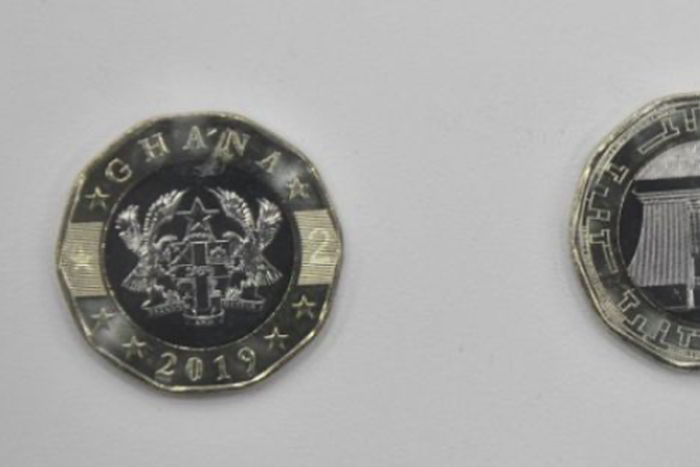Bank of Ghana's  2-Ghana cedi coin