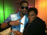Sarkodie with Lilian Blankson