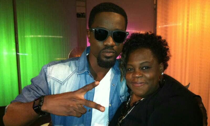 Sarkodie with Lilian Blankson