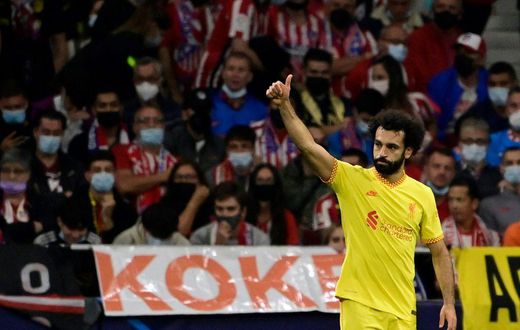 Liverpool forward Mohamed Salah
