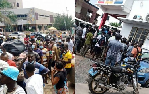 Photos: Tickets sold out within hours as Hearts and Kotoko fans rush to buy