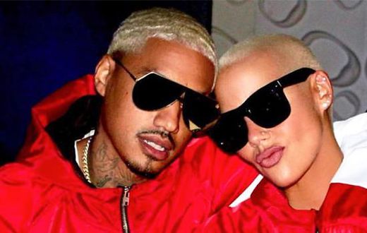 Amber Rose and Alexander Edwards