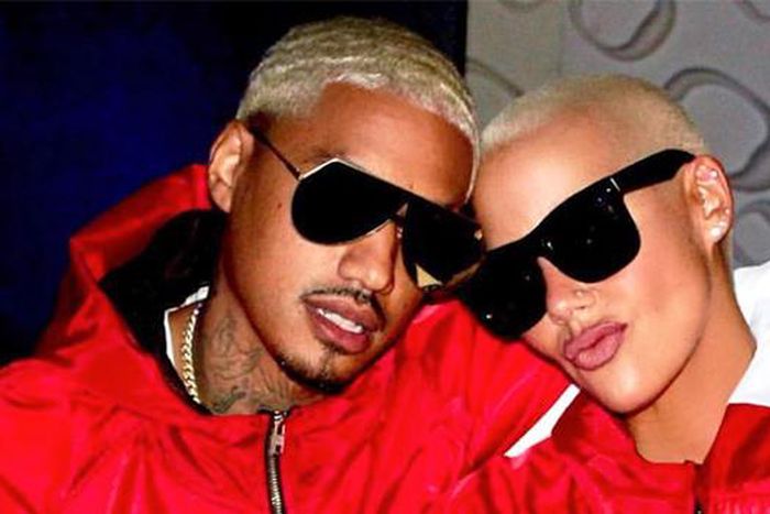 Amber Rose and Alexander Edwards