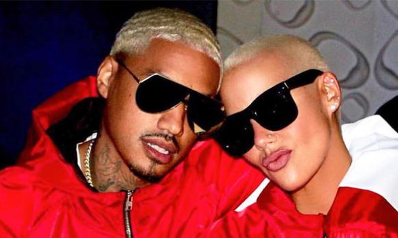 Amber Rose and Alexander Edwards