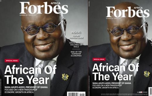 FORBES AFRICA names President Akufo-Addo as African Of The Year