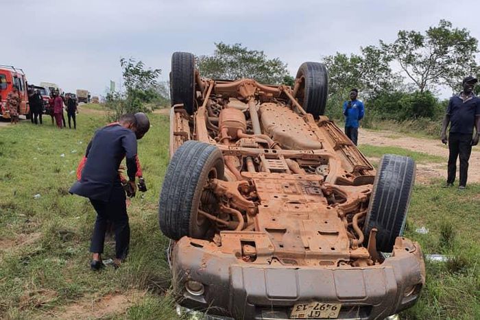 Employment Minister and South Dayi MP involved in separate accidents on the same day