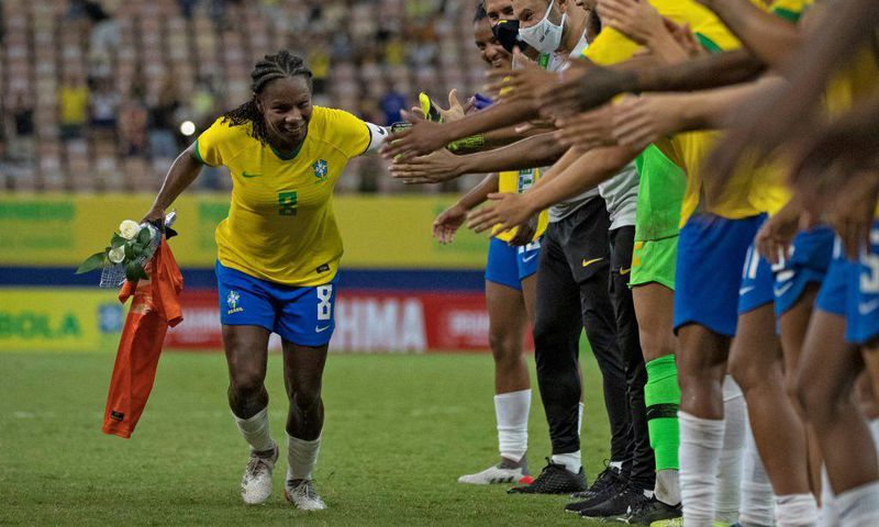 Formiga says good bye to Brazil