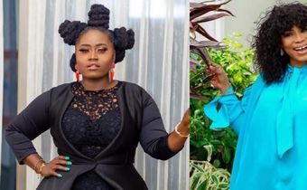 Lydia Forson and Selassie Ibrahim