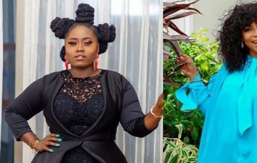 Lydia Forson and Selassie Ibrahim