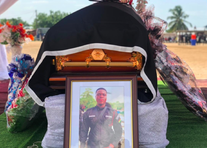 Slain police officer, Emmanuel Osei goes home today